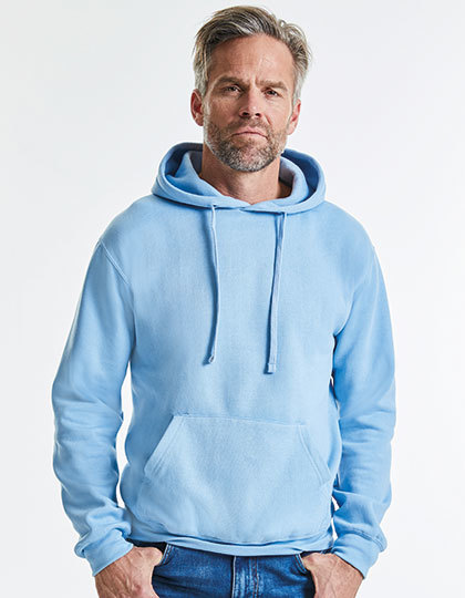 Hoodie coupe droite 50/50 coton et polyester