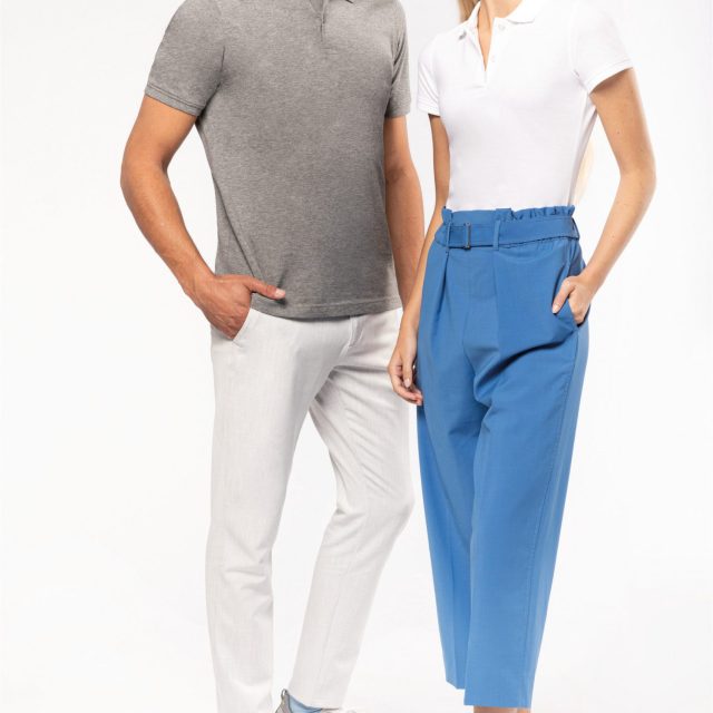 Polo 100% coton peigné biologique